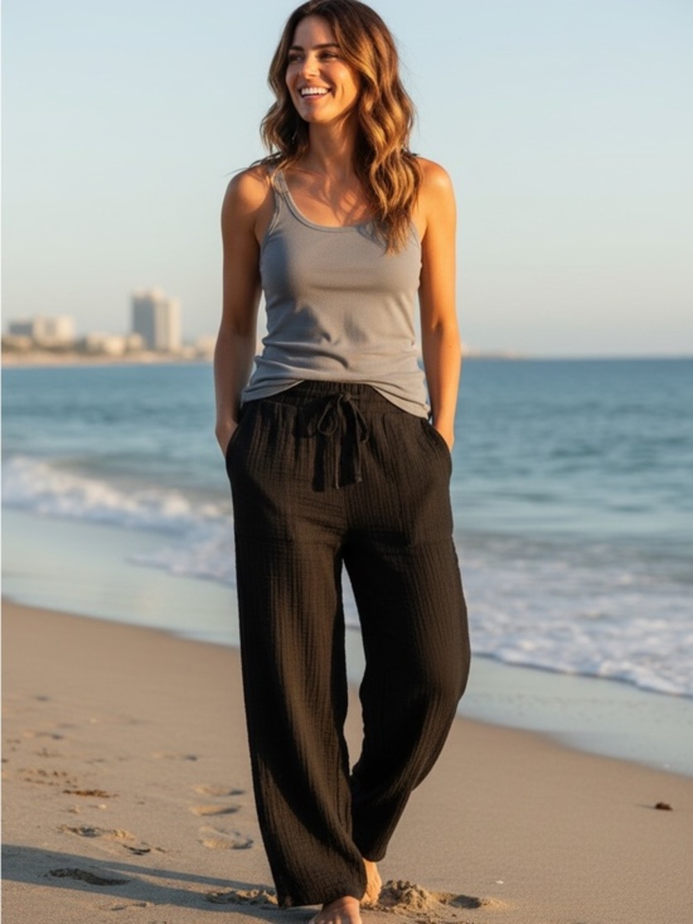 Women's Style & Company Drawstring Wide-Leg Pants